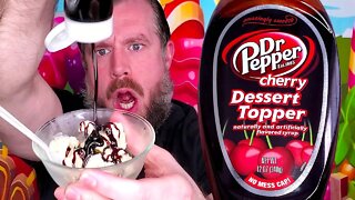 Dr. Pepper Cherry Dessert Topper Syrup | Does It Taste Like The Real Thing? | Toppings Series