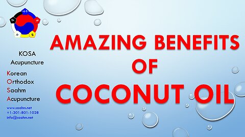The Coconut Oil - Benefits and How To Use
