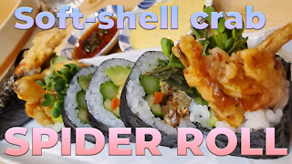 How To Make BEAUTIFUL And DELICIOUS Spider Rolls and Spider Hand Rolls