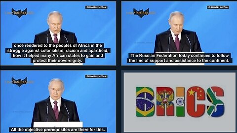 PRESIDENT PUTIN: “African states will be among leaders of the new multipolar world order" -