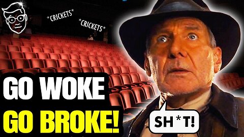 Woke Indiana Jones BOMBS! EmptyTHEATERS Across America | Disney DISASTER | Fans Abandon Franchise