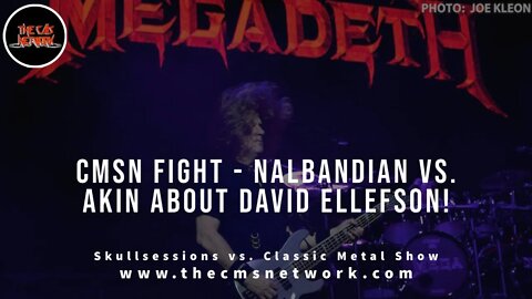CMSN | CMSN FIGHT: Nalbandian Vs. Akin On David Ellefson Situation