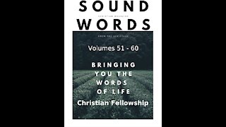 Sound Words, Christian Fellowship