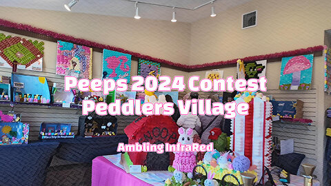 Peeps Marshmallow Display Contest At Peddlers Village