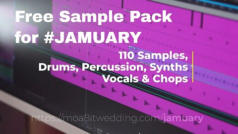 Out Now ! FREE sample pack for “JAMUARY.”