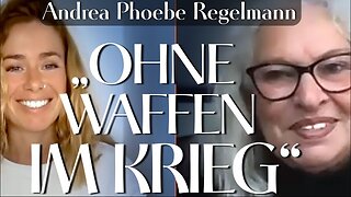 „Ohne Waffen im Krieg“ (Andrea Phoebe Regelmann und Elisa Gratias@Manova🙈