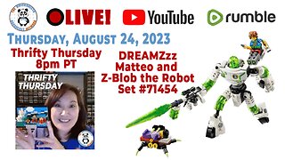Thrifty Thursday - LEGO Matteo and Z-Blob the Robot #71454