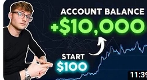 How To Grow $100 To $10,000 Trading Crypto In 2023 | 100x Strategy