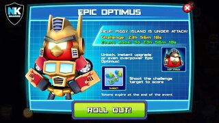 Angry Birds Transformers - Epic Optimus - Day 3 - Featuring Classic Bumblebee