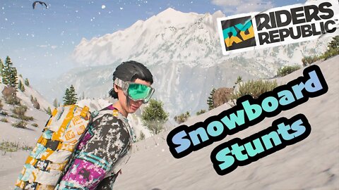 Riders Republic Online Snowboarding Stunts [PS5]
