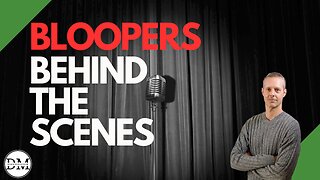 BLOOPERS! Behind the scenes from some of my videos’ outtakes, mistakes, and funniest clips.