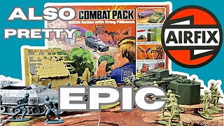 The Somewhat Legendary Combat Pack From Airfix Is A 1/32 Vintage Plastic Toy Soldier Classic!!