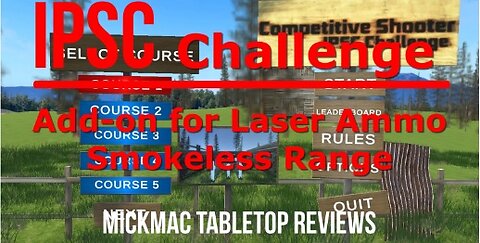 Virtual Competitive Shooter IPSC Challenge Add-On Tabletop Review - Episode #202309