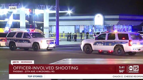 Phoenix police involved in shooting near 27th Avenue and McDowell Road