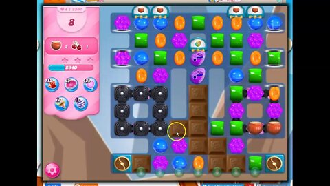 Candy Crush Level 2507 Talkthrough, 15 Moves 0 Boosters