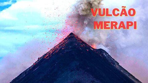 SINAIS VULCÃO MERAPI NA INDONÉSIA