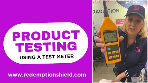 EMF Protection Bed Canopy Testing | Redemption Shield