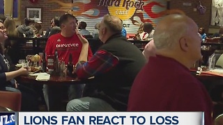 Lions fans react to loss