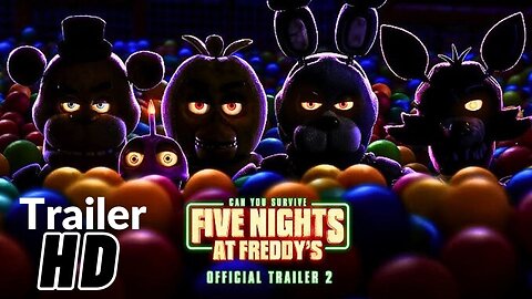 FIVE NIGHTS AT FREDDY'S Trailer 2 (2023) Josh Hutcherson, Matthew Lillard, Thriller