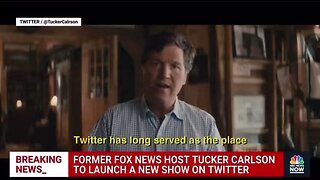 I Meme Therefore I Am - Watch： CNBC panicking that Tucker’s Twitter show won’t be policed...