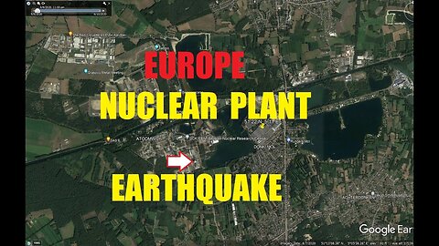 11/16/2022 -- ALERT -- Earthquake BELOW EUROPEAN BELGIAN NUCLEAR POWER PLANT & Research Center