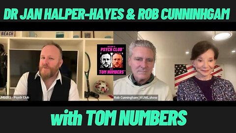 DR JAN Halper-Hayes & ROB Cunningham with Tom Numbers 1/26/24