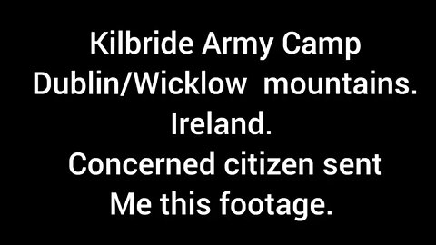 Ireland: Kilbride Army Camp Housing Illegals.