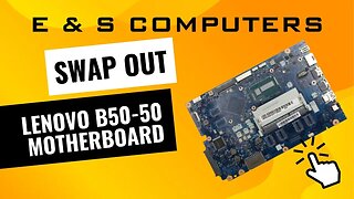 How to swap the motherboard in a Lenovo B50-50