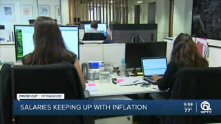 Salary increases not matching rising inflation
