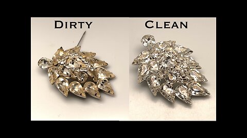 How to Clean Vintage, Costume, Rhinestone Jewelry in Depth instructions
