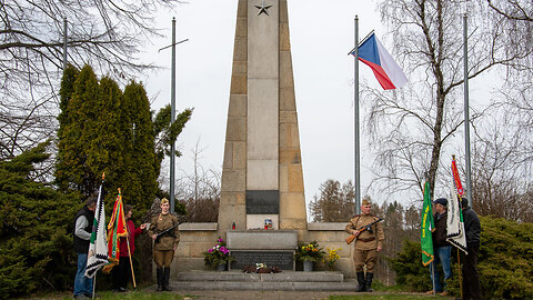 Leškovice - pietní akt u pomníku padlých partyzánů | #KSCM-TV