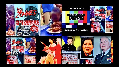 Nationwide Emergency Alert Awakens United Slaves Of America To Covid Vaccine 5G Zombie Apocalypse