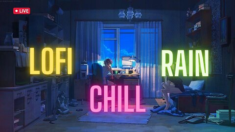 LOFI RADIO 24h 🔴 🌱 🌧️| Relax - Study LIVE