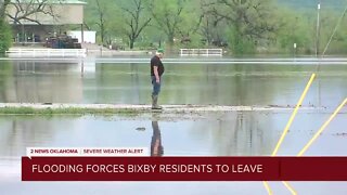 Flooding forces Bixby residents out of homes