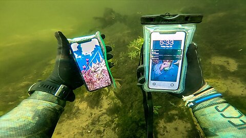 Found Working iPhone 11 Pro, iPhone 10X Underwater & Returned! (30,000 people)