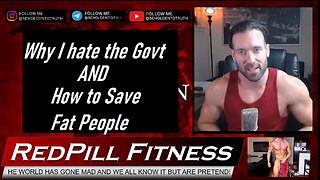 Fitness Model Explains Why He Hates the Government and Provides Redpill Answers to Questions