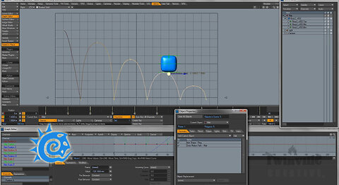 Lightwave3D Bounce Animation Tutorial Pt2
