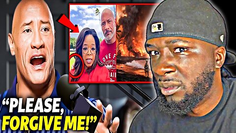 **WTF!! OPRAH ADMITS SHE'S SCAMMING!! THE ROCK MISTAKENLY ADMITS SHADY ROLE IN MAUI FIRES WITH OPRAH
