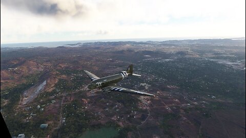 MSFS VR, DC-3 Cargo haul in Papua New Guinea