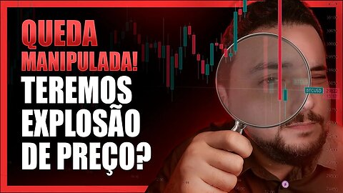 FORÇARAM A QUEDA DO BITCOIN ... E ISSO MUDA TUDO! ATENÇÃO ⚠️