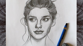 Drawing a portrait | How to draw a portrait.