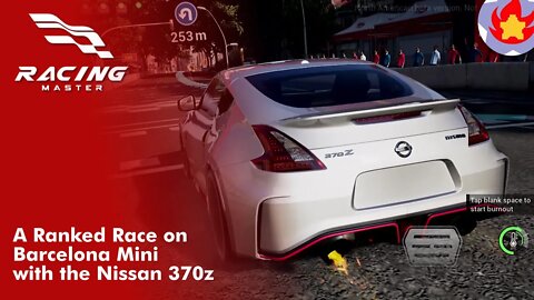 A Ranked Race on Barcelona Mini with the Nissan 370z | Racing Master