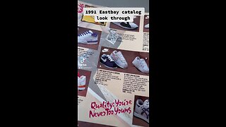 Spring 1991 Eastbay catalog look through shoes