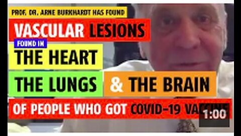 COVID-19 vaccine causing vascular lesions in the heart, lungs and brain