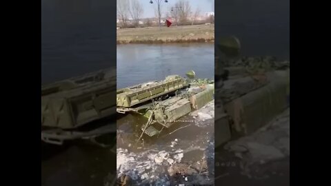 Ukrainian trophy drowned and returned back by Russians
