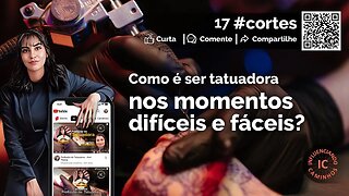 017 Como é ser tatuadora nos momentos difíceis e fáceis? #carreiras #professional #tatuagembrasil