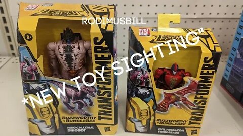 Buzzworthy Bumblebee Evil PredaconTerrorsaur & Heroic Maximal Dinobot Target Exclusive*New Toy Sight