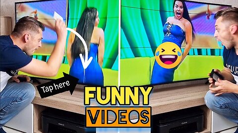 Most Funny Videos Compilation With Tv 2023