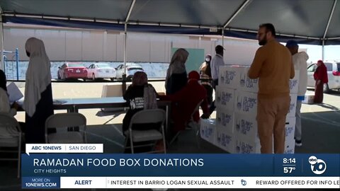 Nonprofit distributes Ramadan food boxes for families in need