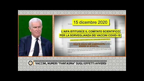Fuori dal Coro: Vaccini, i numeri "fantasma sugli effetti avversi". 25/01/22